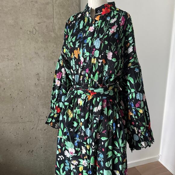 Sheridan French THE EVERY BODY DRESS IN ONYX WILDFLOWER - Picture 2 of 7